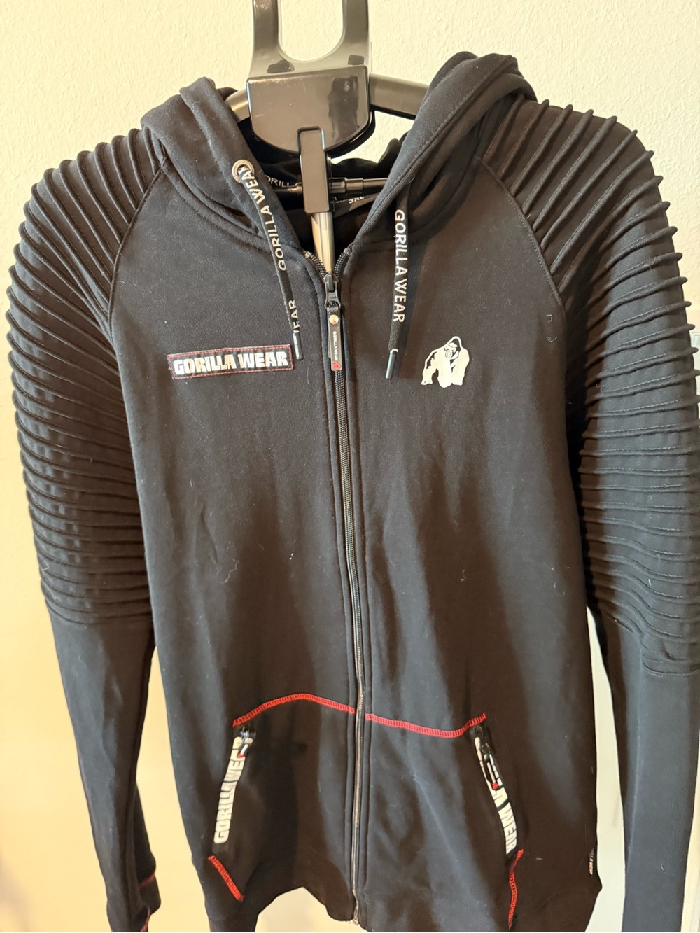 Men’s Black Performance Zip Hoodie